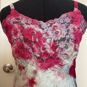 Custom dyed silky nightgown